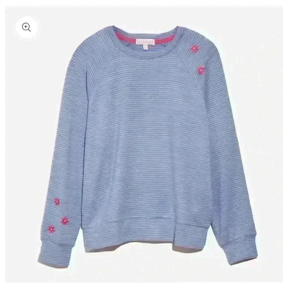 PJ SALVAGE
HAPPY STRIPE Long Sleeve top and Bottoms SZ-S - Picture 3 of 6